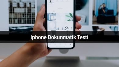 Iphone Dokunmatik Testi