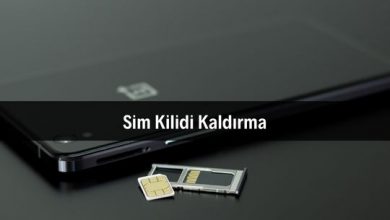 Sim Kilidi Kaldırma