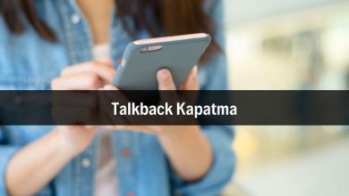 Talkback Kapatma