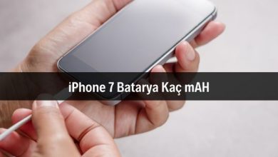 iPhone 7 Batarya Kaç mAH