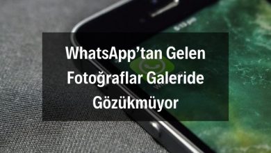 WhatsApp’tan Gelen Fotoğraflar Galeride Gözükmüyor