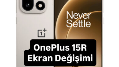 OnePlus 15R Ekran Değişimi
