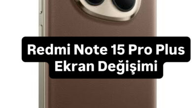 Xiaomi Redmi Note 15 Pro Plus Ekran Değişimi